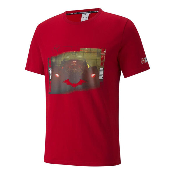 

Футболка x batman graphic tee 'red' Puma, красный