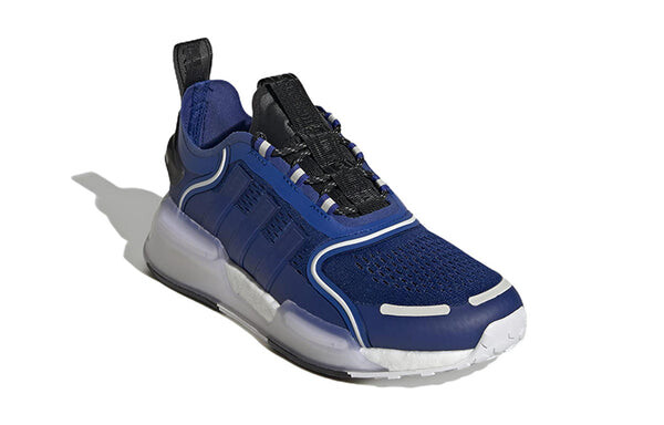 Кроссовки nmd_r1 v3 Adidas, синий — фото 3