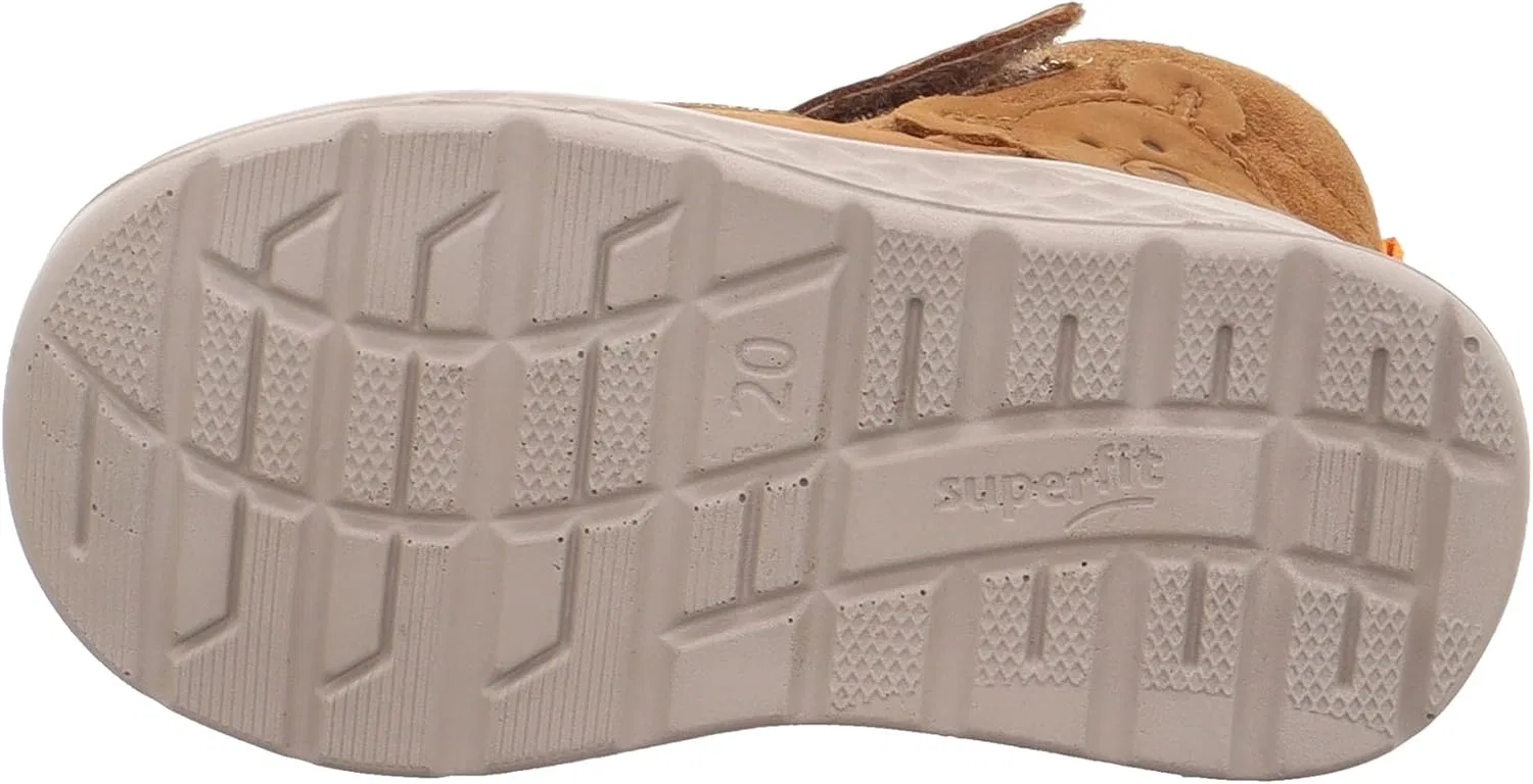 Кроссовки Superfit Jungen BreezeLauflernschuh, Brown Orange 3000 — фото 4