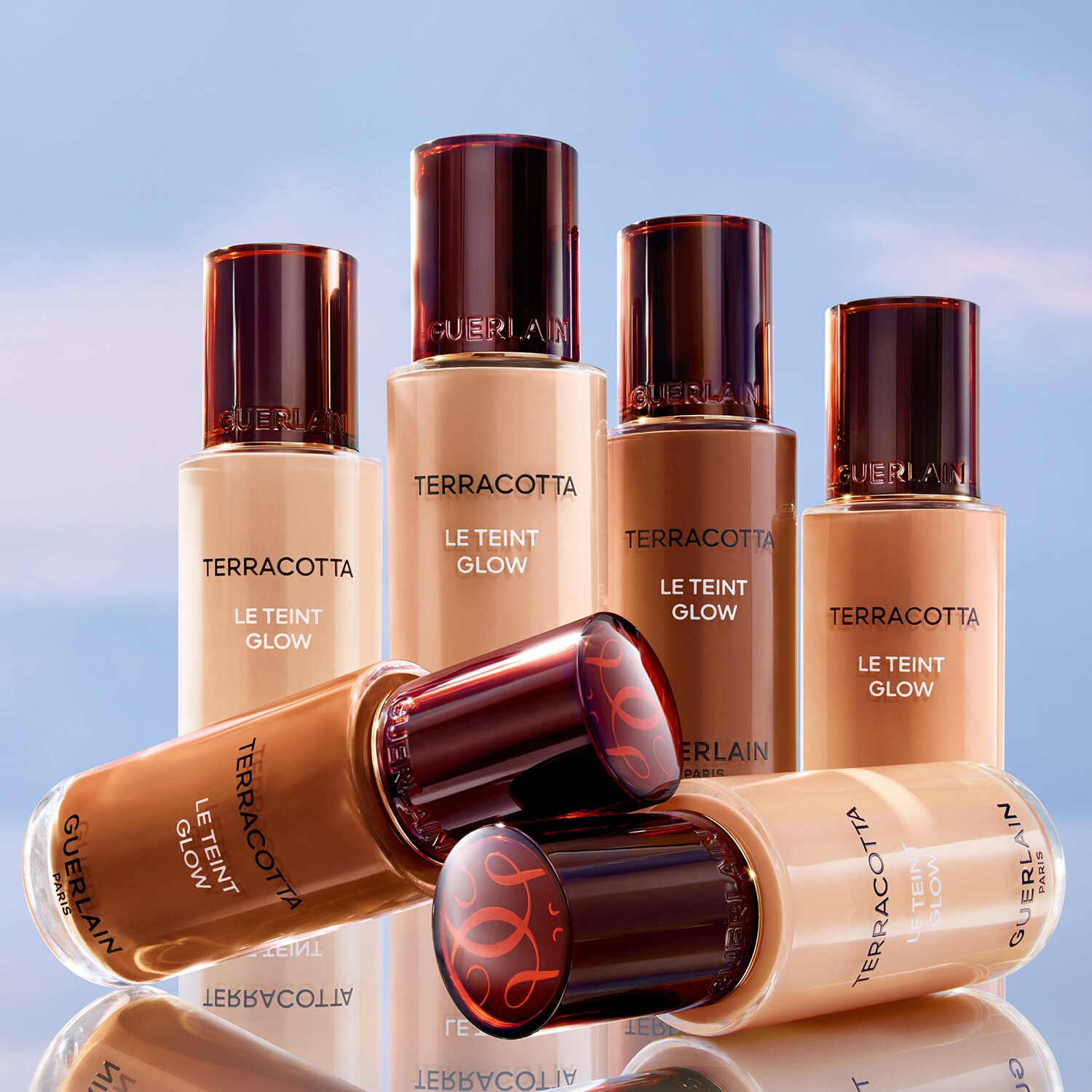 Тональная основа Terracotta Le Teint Glow Guerlain, 0.5N NEUTRAL / NEUTRE (35 ml) — фото 4