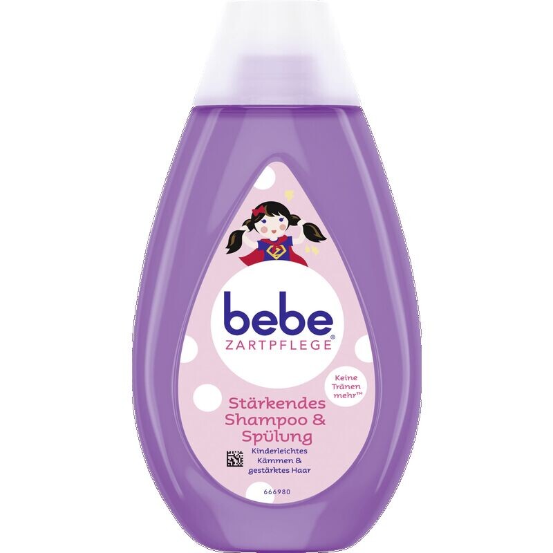 

Укрепляющий шампунь и кондиционер bebe ZARTPFLEGE, 300 ml