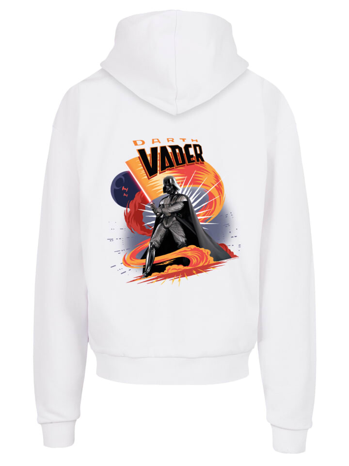 

Пуловер F4NT4STIC Ultra Heavy Star Wars Darth Vader Swirling Fury Vintage, белый