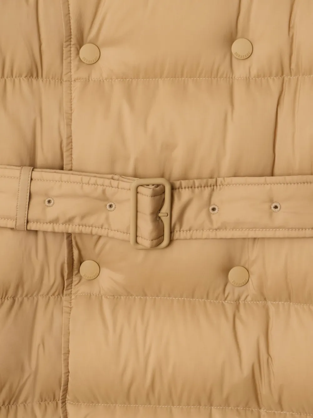 Пуховик Burberry, женский, нейтральный, черный — фото 2