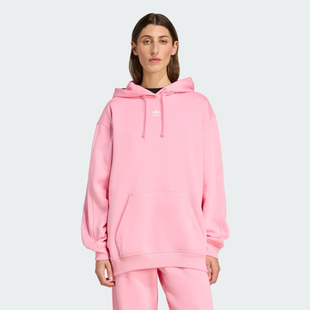 

Худи Adidas Essentials Oversized Fleece Hoodie, цвет Semi Pink Glow