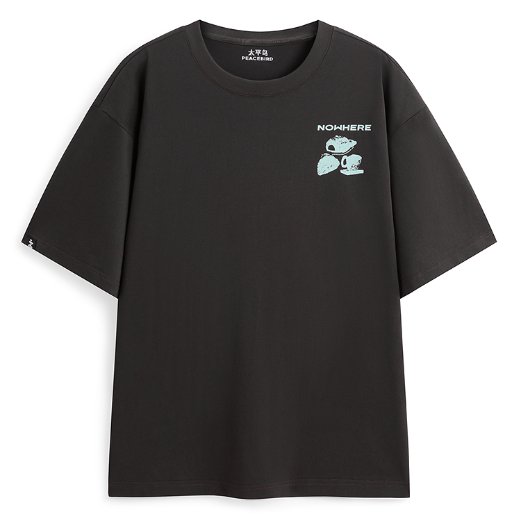 

PEACEBIRD MEN Футболка Unisex Gray 1