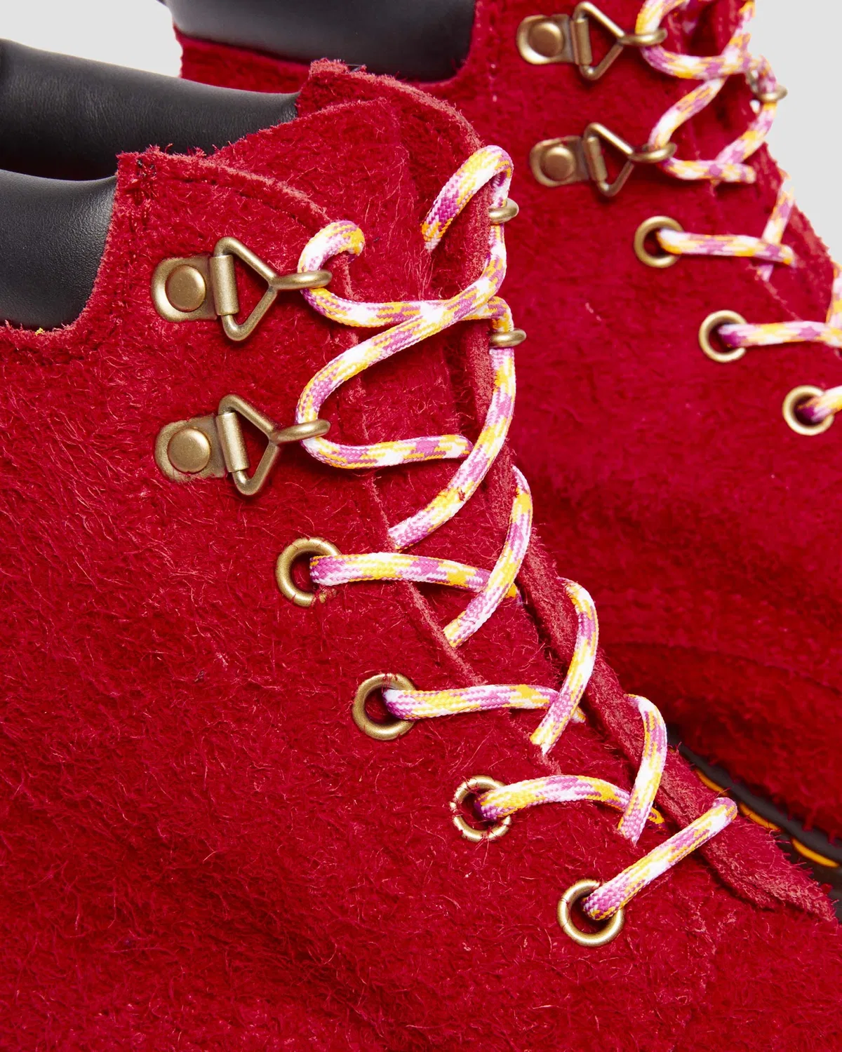 Мужские красные замшевые ботинки-воркеры Dr. Martens 939 — фото 3