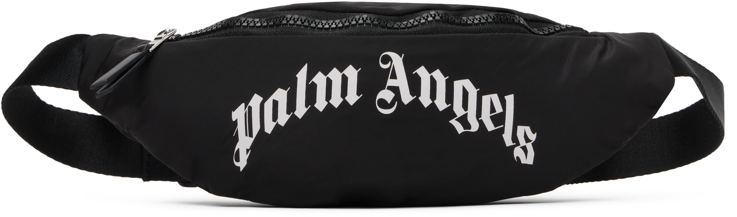 

Детская поясная сумка с изогнутым логотипом Palm Angels