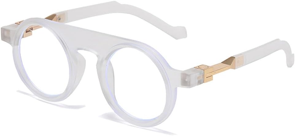 

Ретро круглые женские солнцезащитные очки в стиле панк, модные прозрачные градиентные линзы, защита от УФ-излучения UV400, трендовые мужские солнцезащитные очки HYYZZC, Matte Transparent