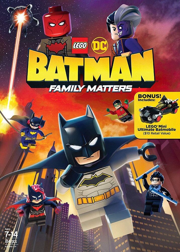 

Диск Blu-ray Lego Dc: Batman - Family Matte