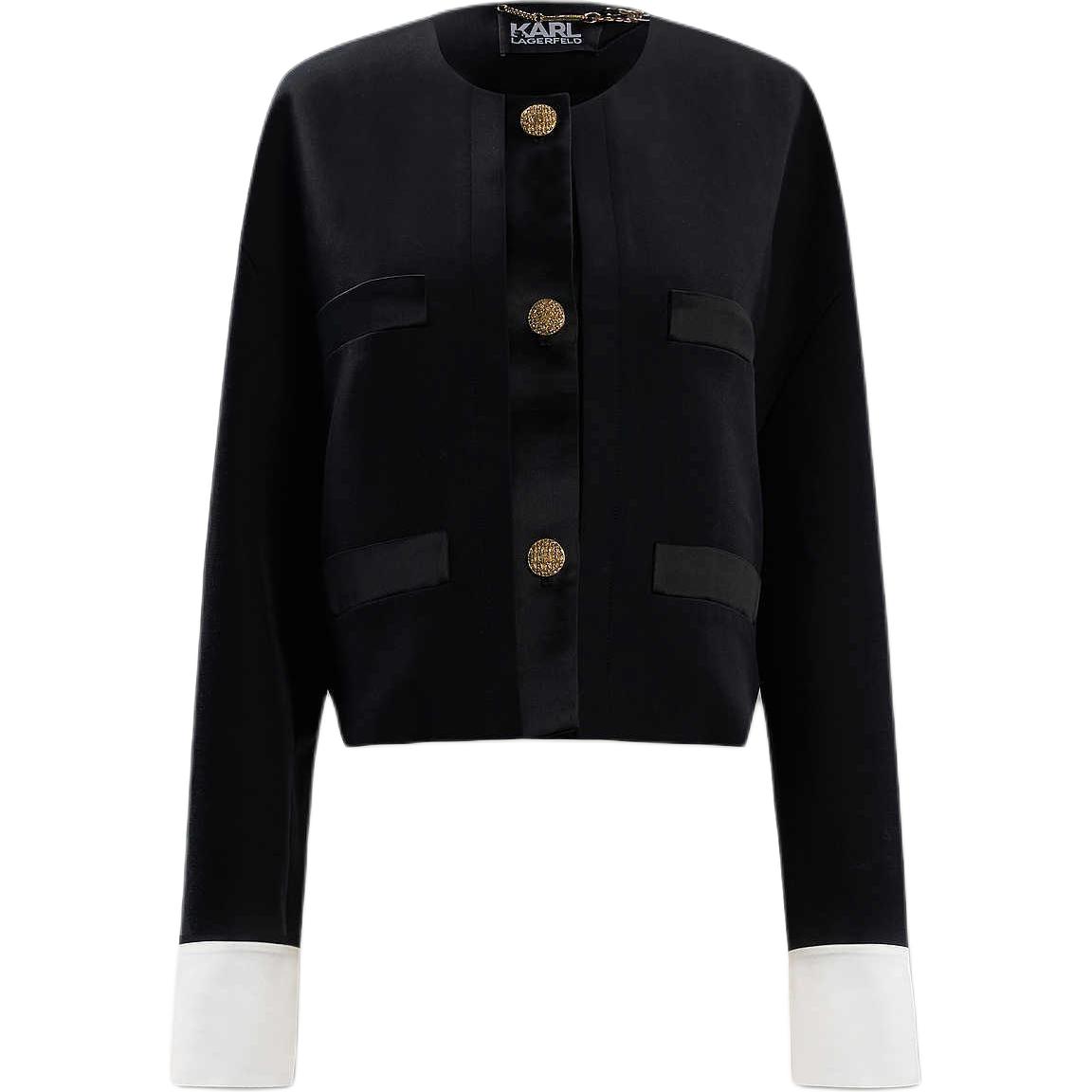 

KARL LAGERFELD / Karl Lagerfeld Jeans Короткое пальто KARL LAGERFELD женское black