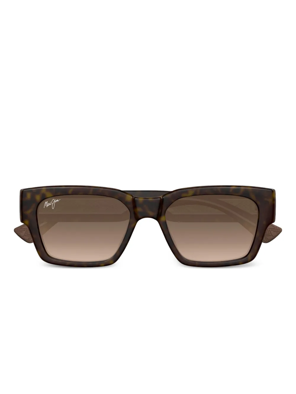 

Солнцезащитные очки Kenui в квадратной оправе Maui Jim, коричневый