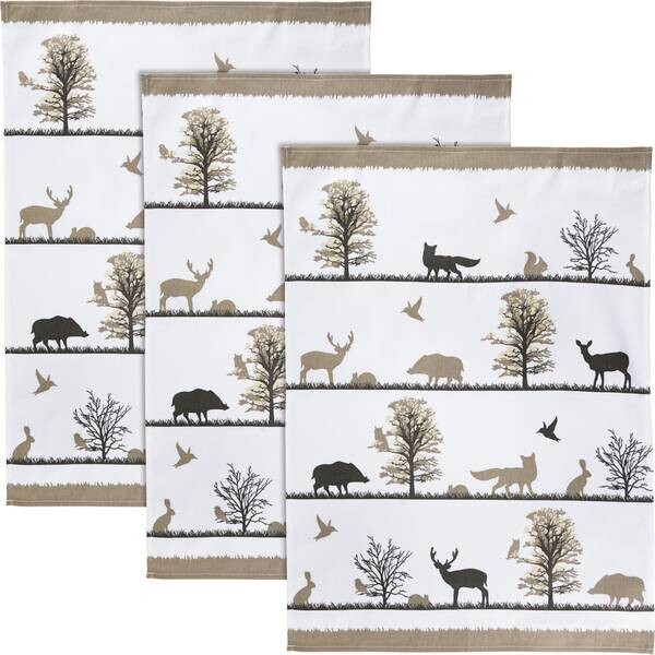 

Кухонное полотенце Erwin Müller 3er-Pack, 50x1x70 см цвет waldtiere