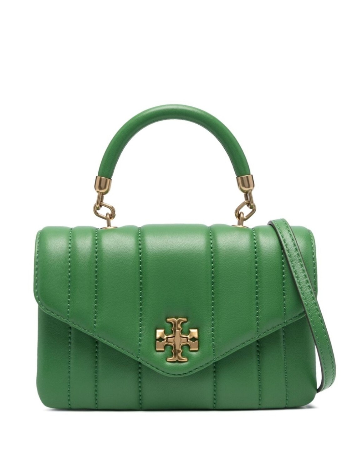 

Tory Burch сумка-тоут Kira Top Handle размера мини, зеленый