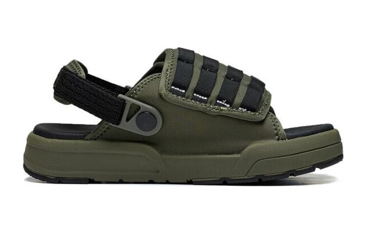 Детские сандалии STORM 1.0 GS Military Sail Green/black Lining Young, зеленый/черный — фото 2
