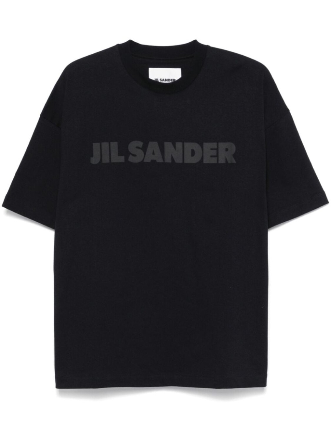 

Jil Sander футболка с логотипом, черный
