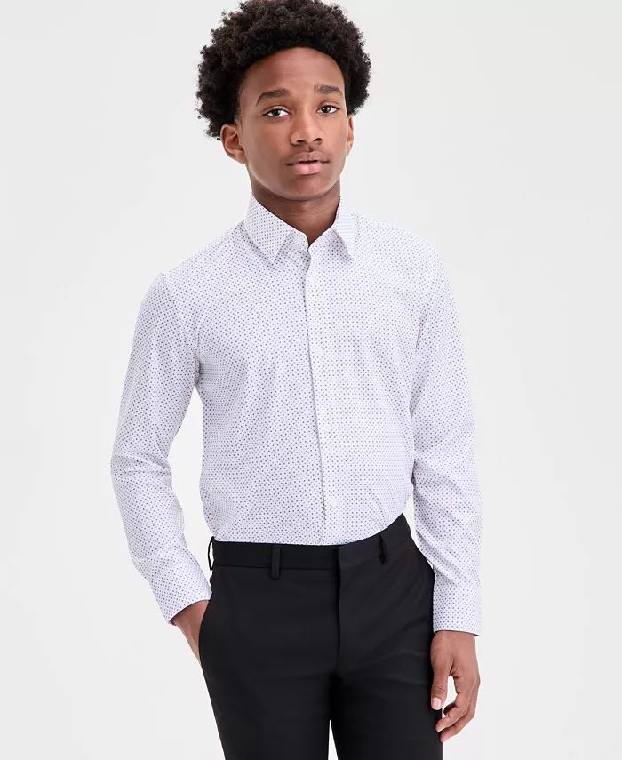 

Рубашка с геометрическим принтом для больших мальчиков Michael Kors