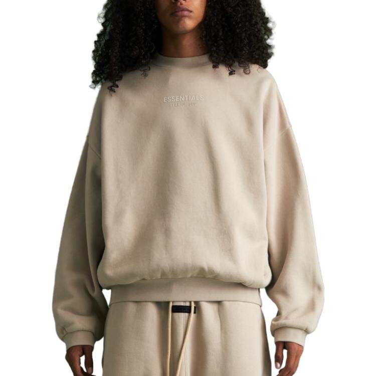 FW23 Cloud Series Толстовка мужская Серебряное Облако Fear Of God Essentials, цвет Silver Cloud — фото 4