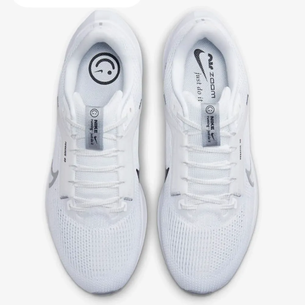 Мужские беговые кроссовки Nike Pegasus 40, серый черный — фото 3