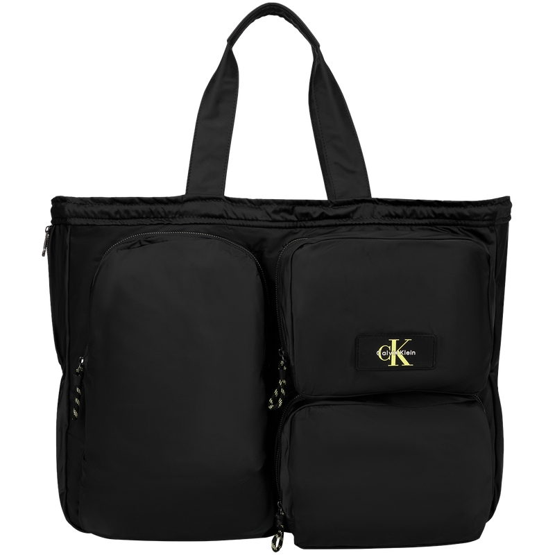 

Calvin Klein Большая тканевая мужская сумка Космос черный