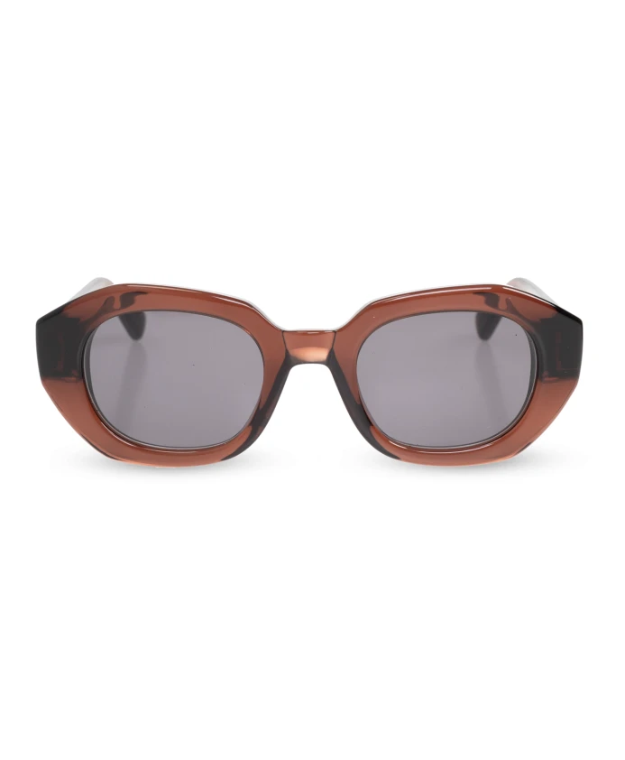 

Атласные солнцезащитные очки Mykita, коричневый
