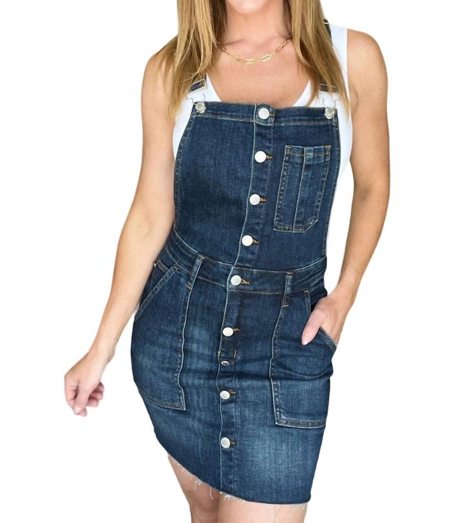 

Женское платье Judy Blue, цвет dark wash