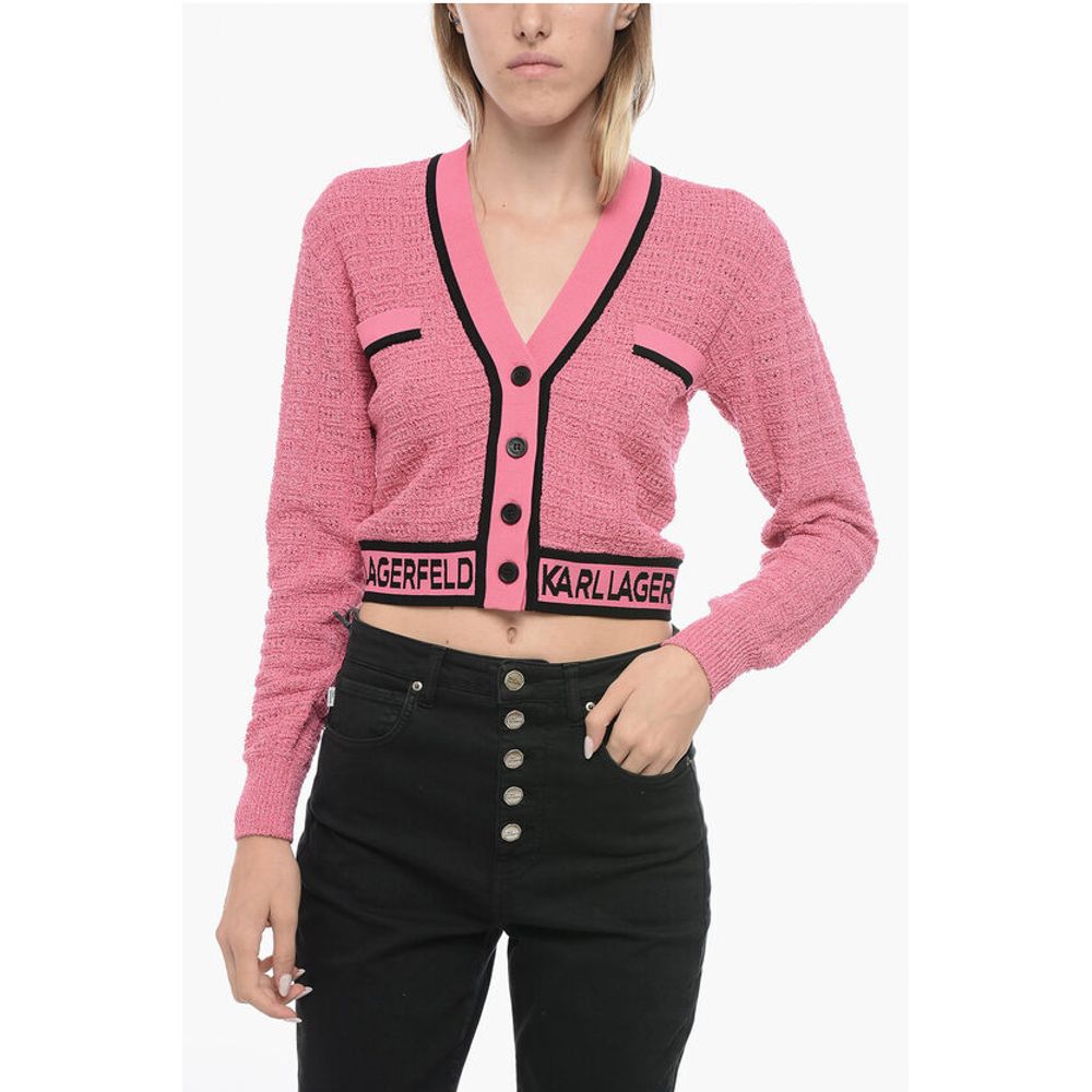 

Многоцветный кардиган из эластана Karl Lagerfeld, Multicolor