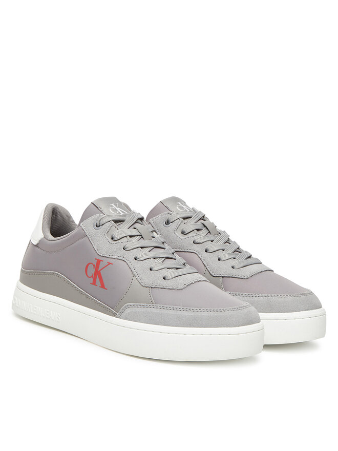 Кроссовки Classic Cupsole Mg Nylon Mix YM0YM01304 Calvin Klein Jeans, серый — фото 2
