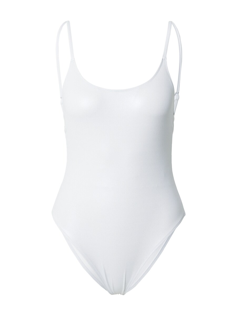

Купальник-футболка Calvin Klein Swimwear, белый