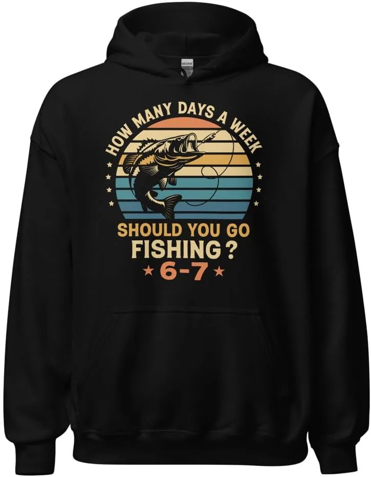 Толстовка Unisex Fishing Six Seven Meme