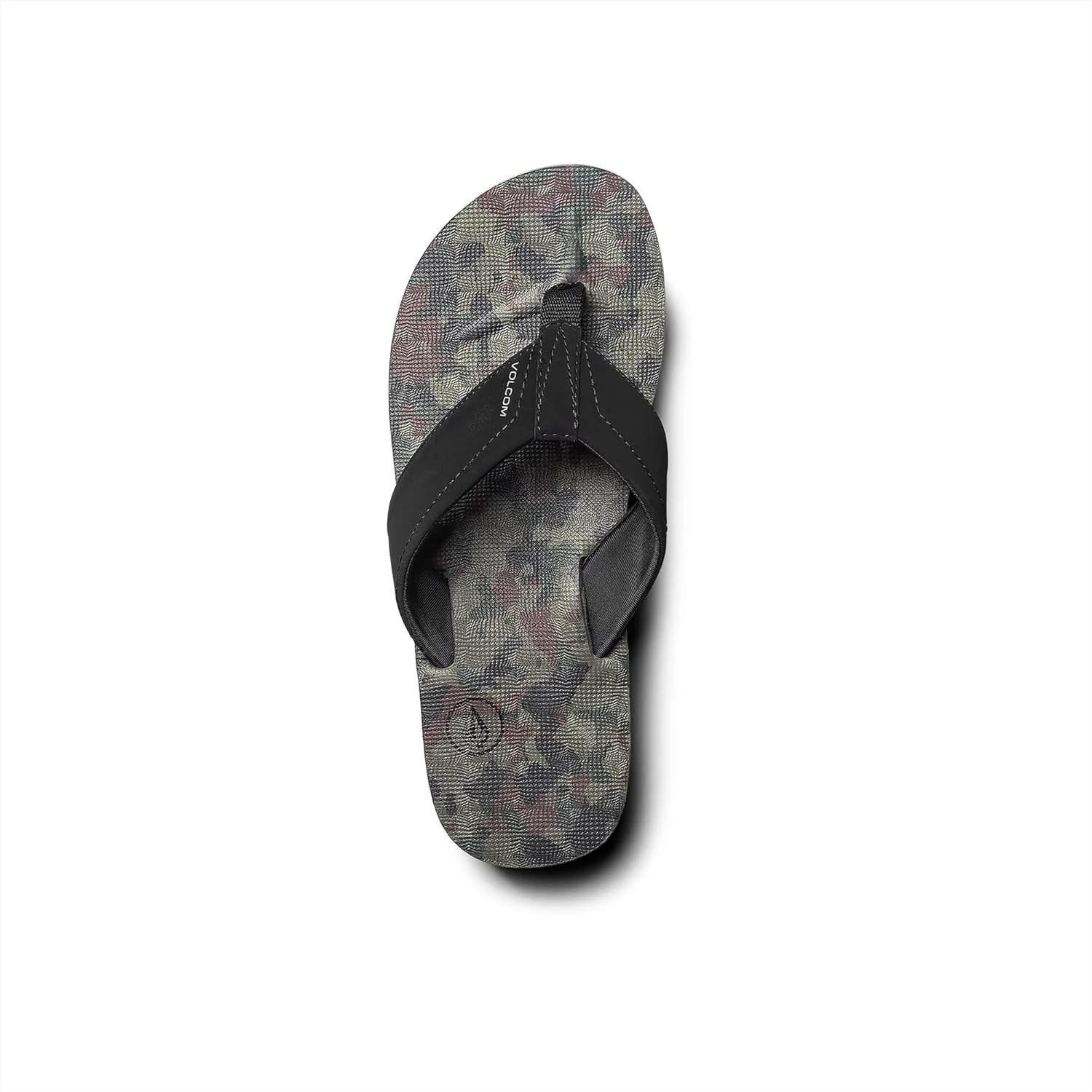 Мужские сандалии Volcom Victor - водоотталкивающие шлепанцы с удобной стелькой из пены для отдыха — фото 3