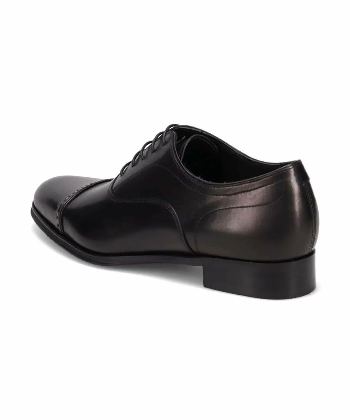 Реабилитационные туфли Madras, туфли Inner Wing Straight Tip Dress Shoes. Madras, black — фото 3