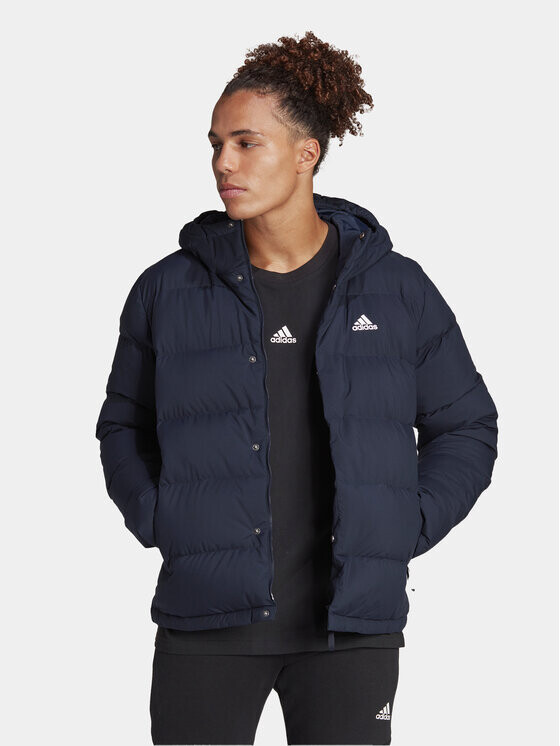 

Зимняя куртка стандартного кроя Adidas, синий