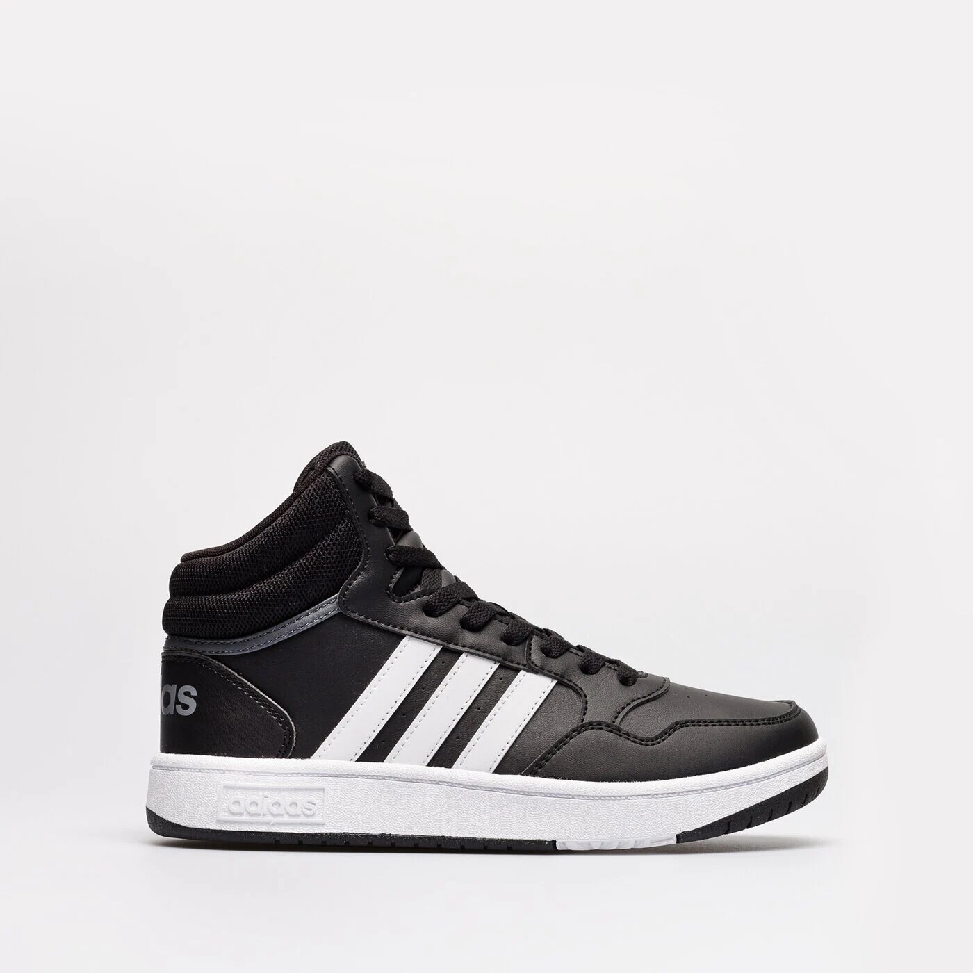 Кроссовки высокие Adidas Hoops Mid 3.0, черный — фото 3