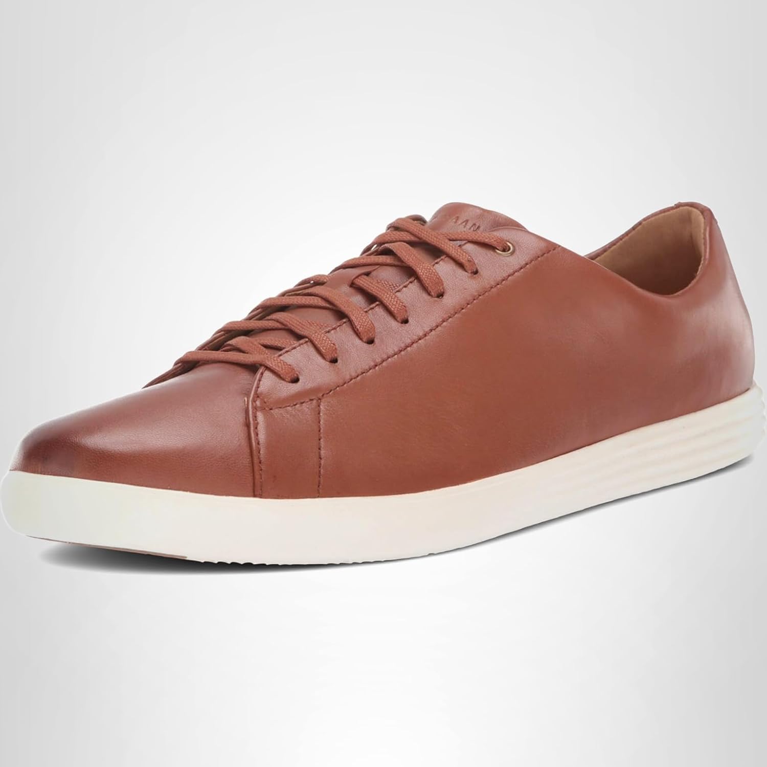 Мужские кожаные кроссовки Cole Haan Grand Crosscourt, коричневый — фото 4