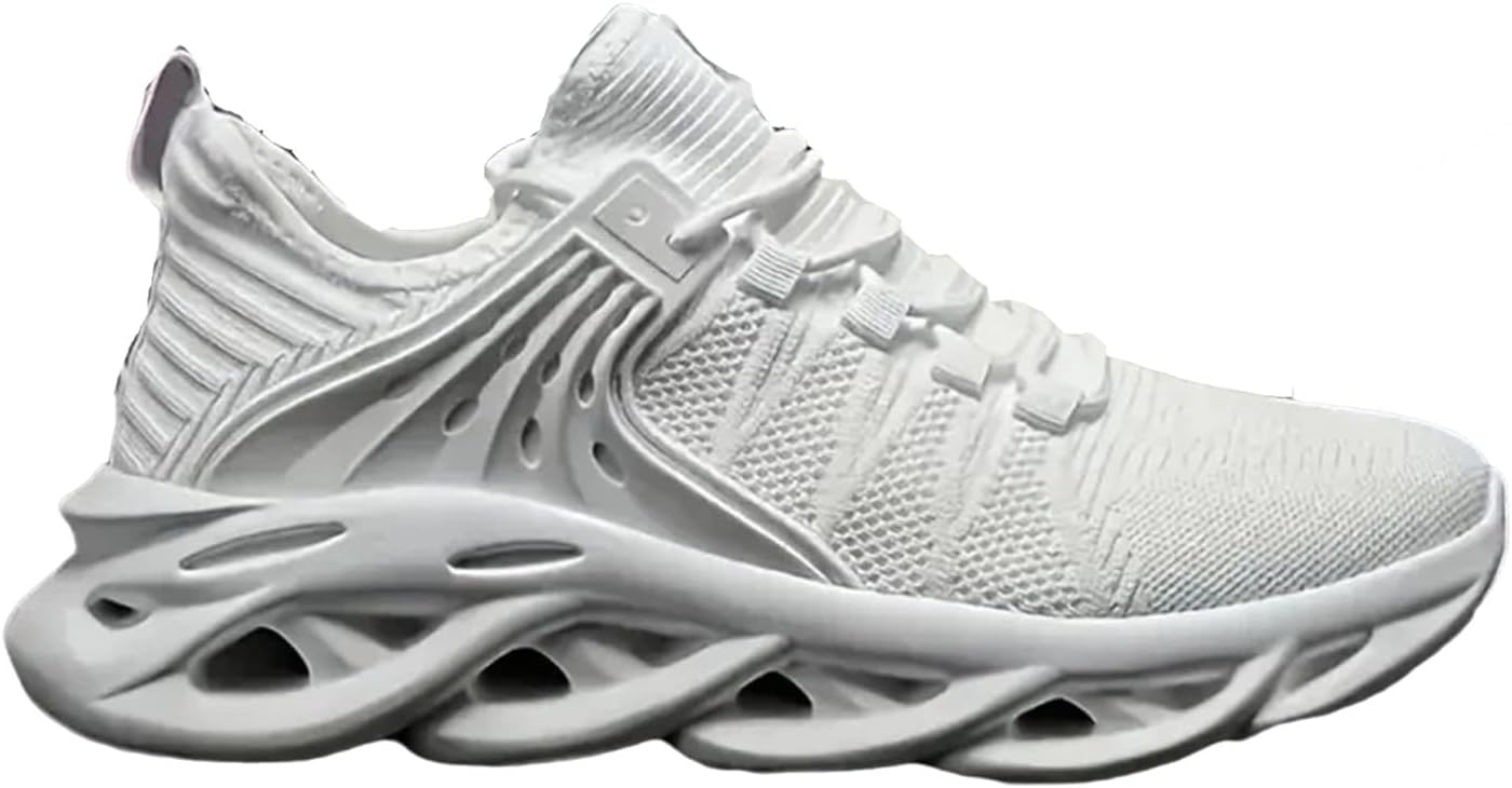 

Мужские дышащие повседневные кроссовки, легкие летние спортивные белые обувь для бега на улице Generic