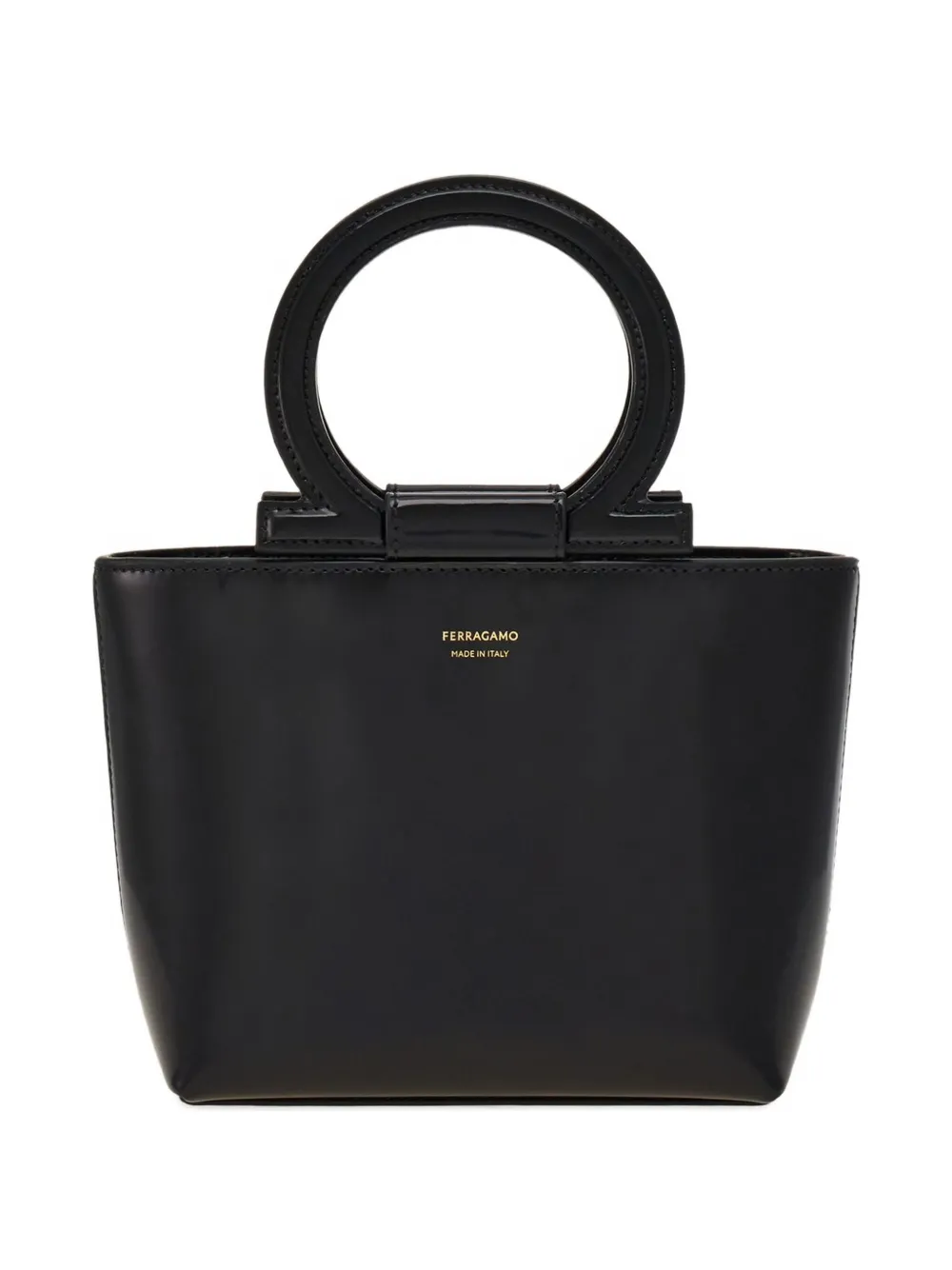 

Мини-сумка Macro Gancini Ferragamo, черный