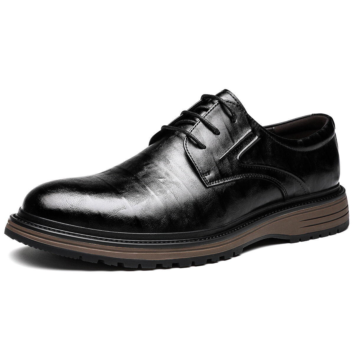 

Туфли FAPAI Men's Casual Shoes Men Low-Top, черный