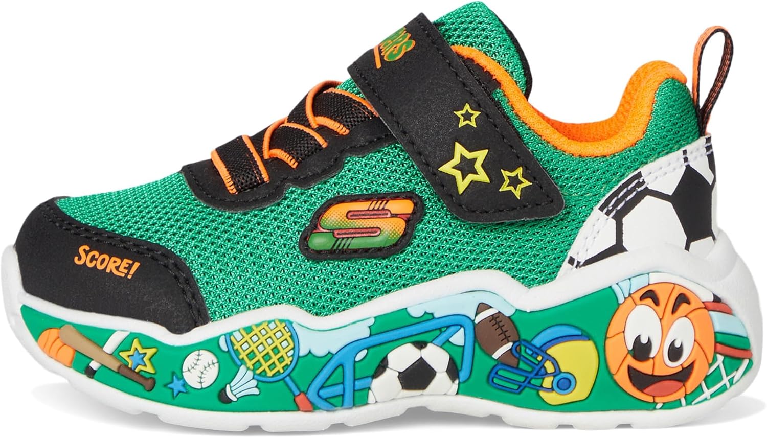 Кроссовки Skechers Play Scene для мальчиков, серый — фото 4