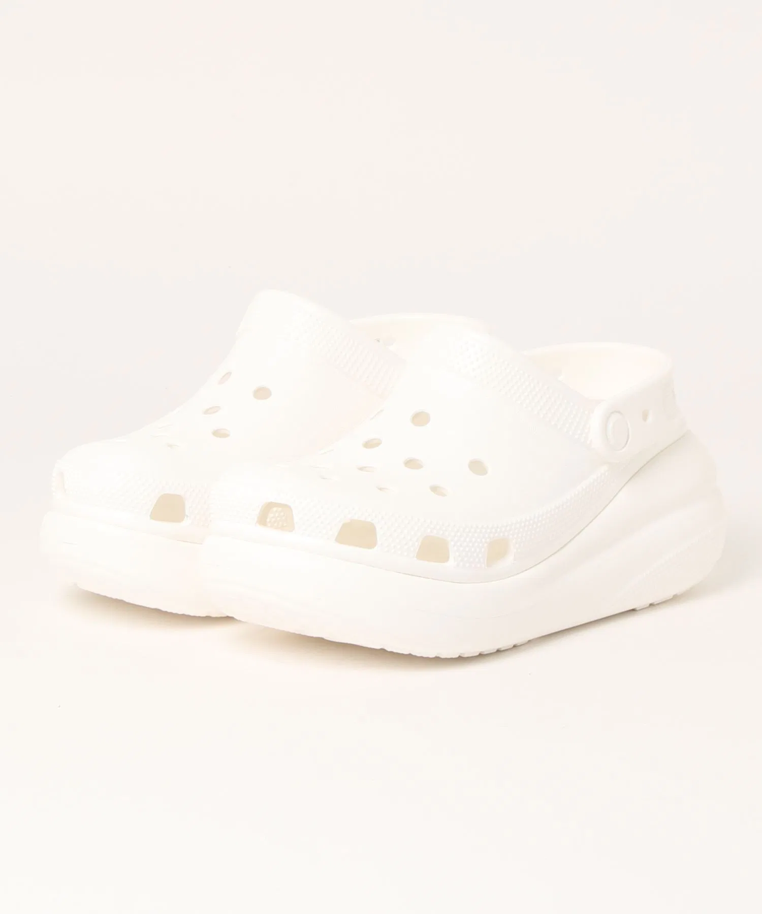 Унисекс сандалии Crocs Classic Crush белые