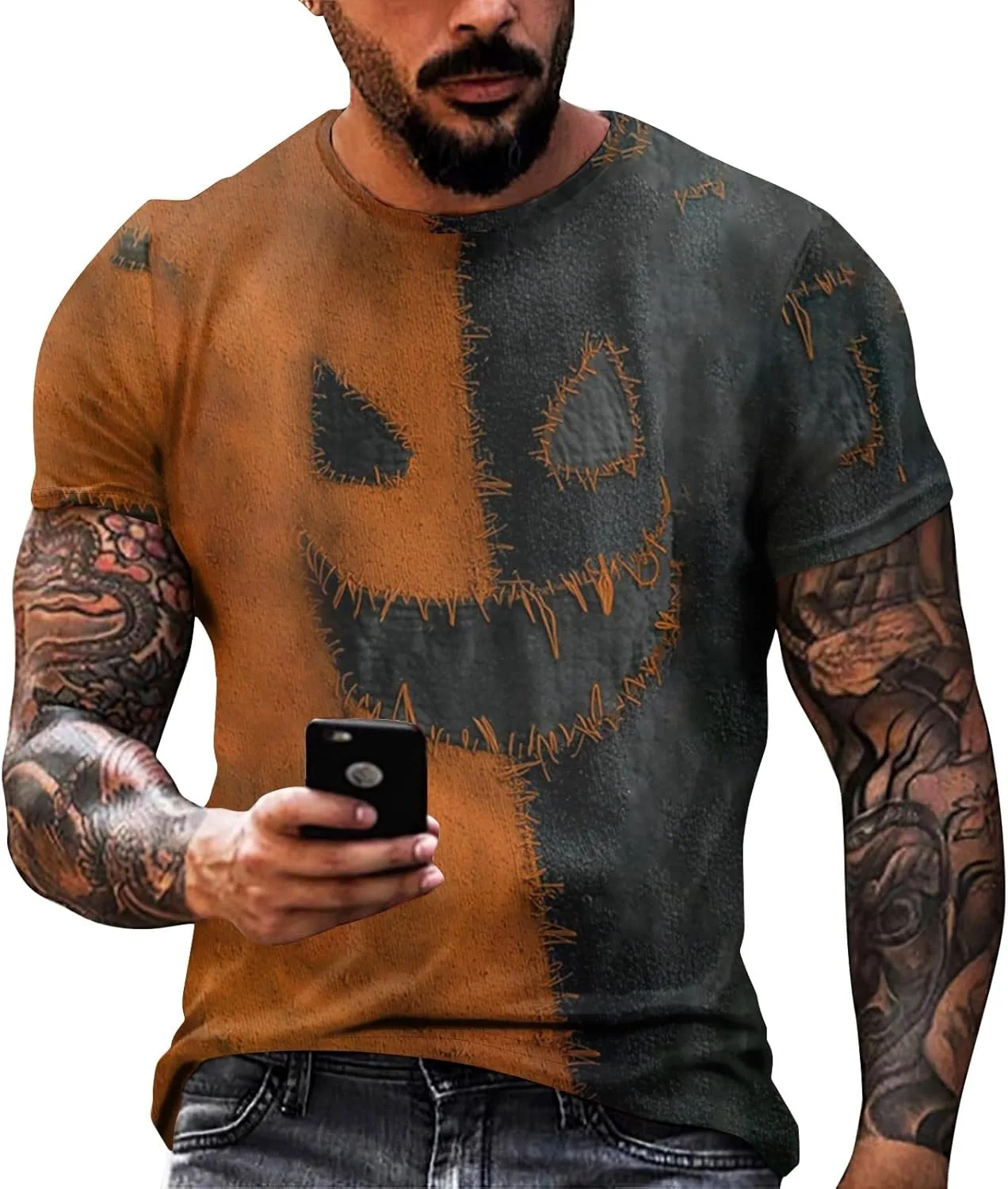 

Мужская футболка с принтом FlekmanArt