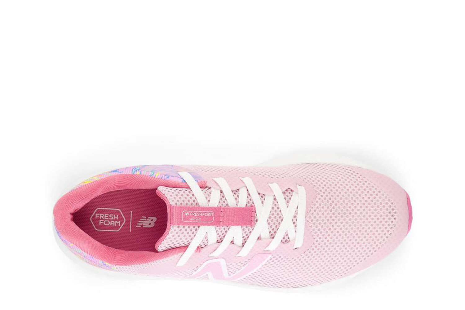 Кроссовки Arishi v4 на шнуровке New Balance, розовый — фото 3