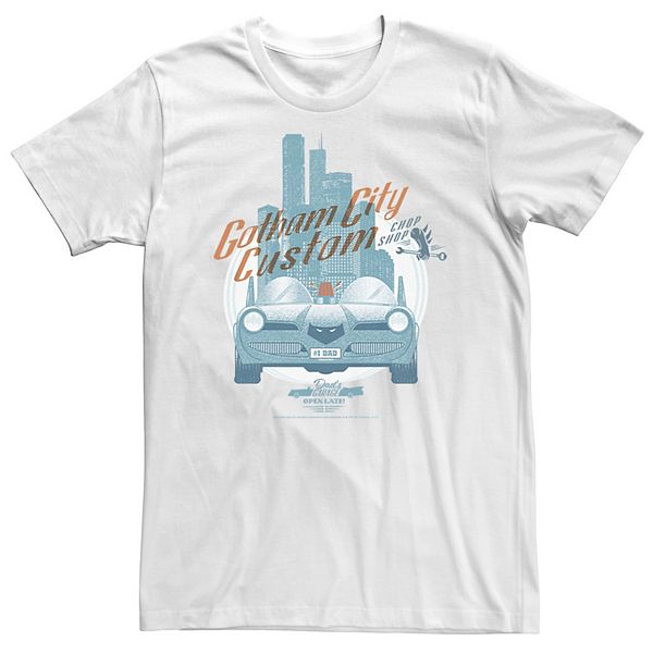 

Футболка Big & Tall DC Comics Gotham City Customs Shop Licensed Character