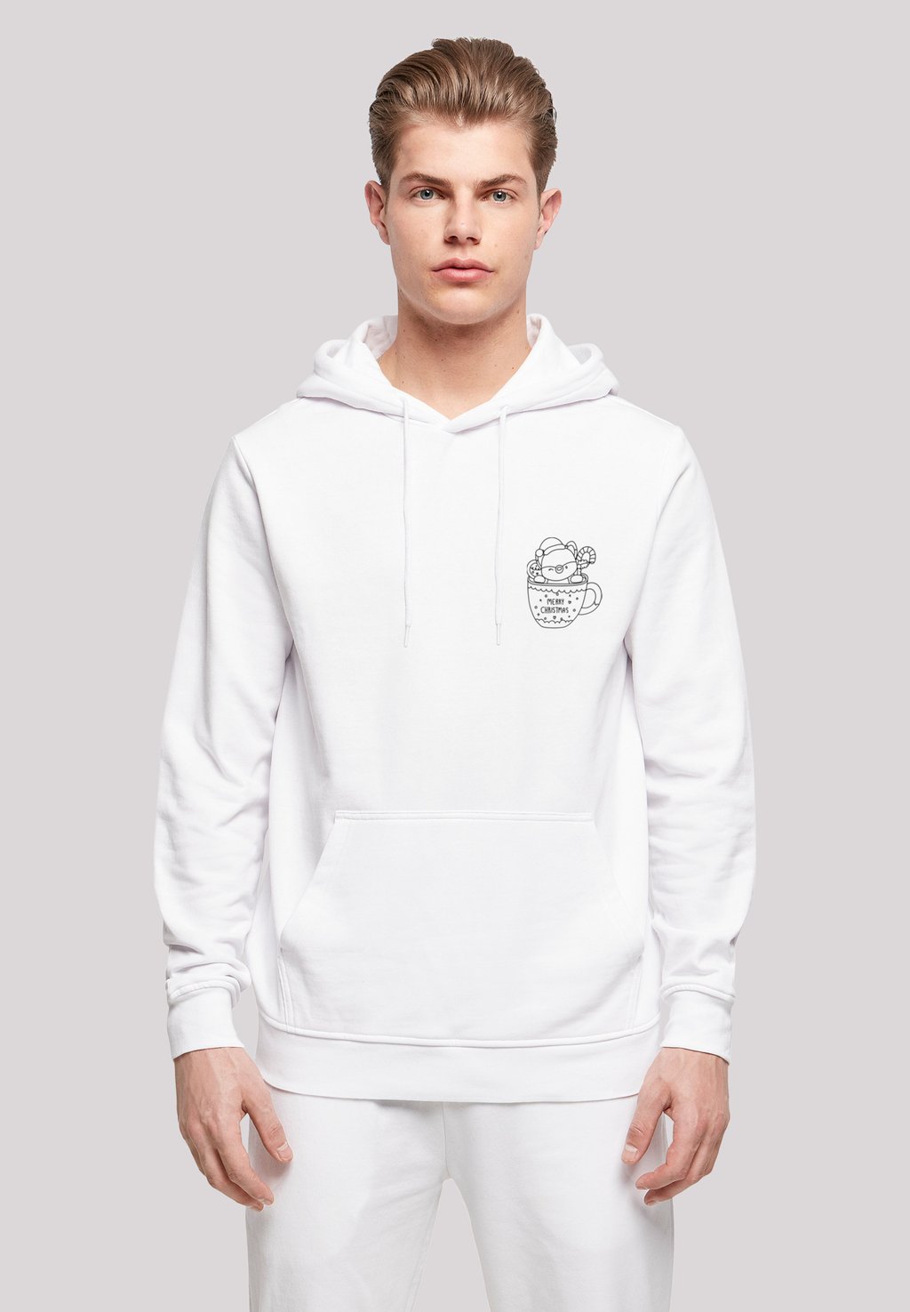 

Толстовка WEIHNACHTSTASSE - Hoodie F4NT4STIC, белый