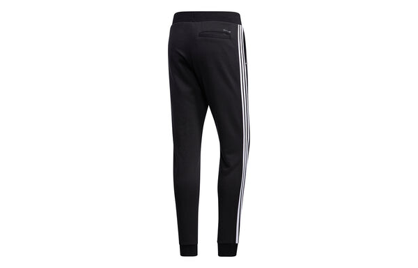 Спортивные штаны adidas neo M Essential 3-Stripes Pants - Black, черный — фото 2