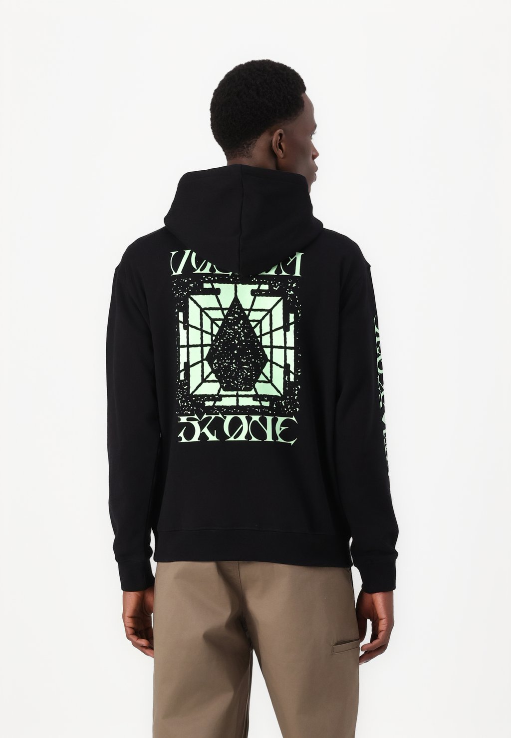 

Толстовка с капюшоном HANDERRY Volcom, черный