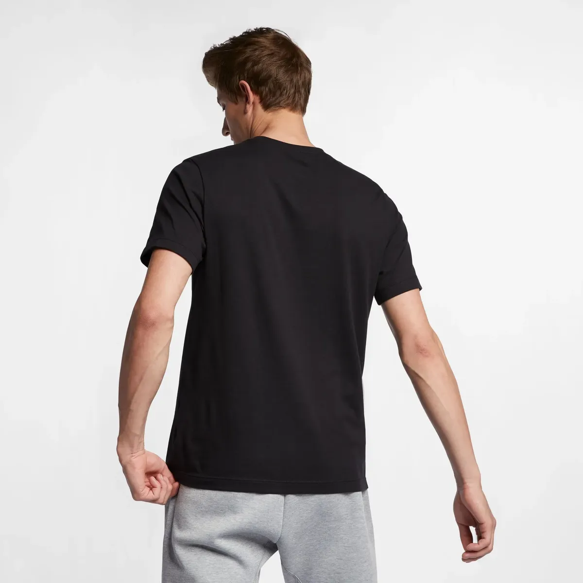 Футболка Nike Sportswear "МУЖСКАЯ ФУТБОЛКА JDI", черно-белый — фото 2