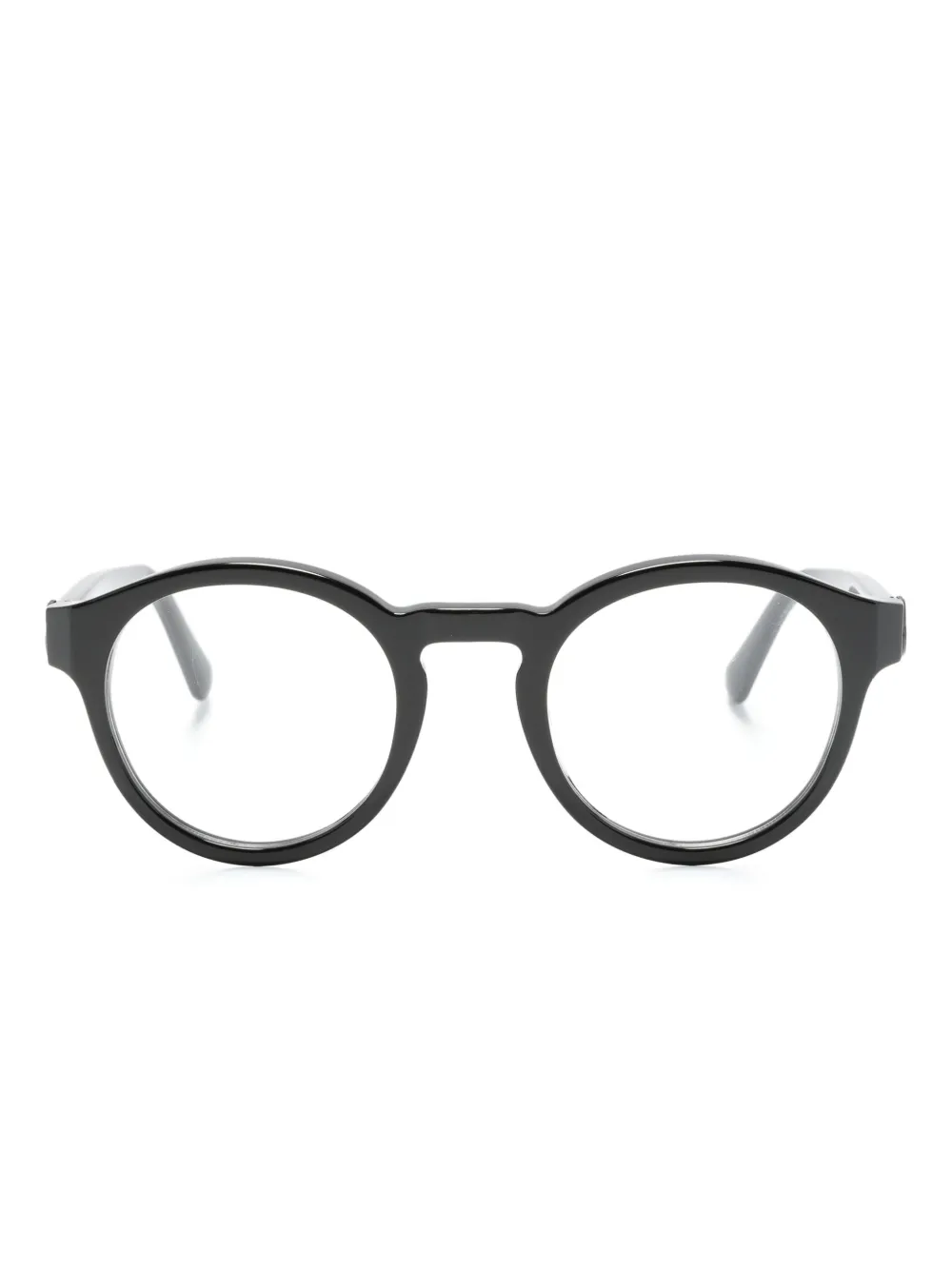 

Очки в оправе панто с логотипом Moncler Eyewear, черный
