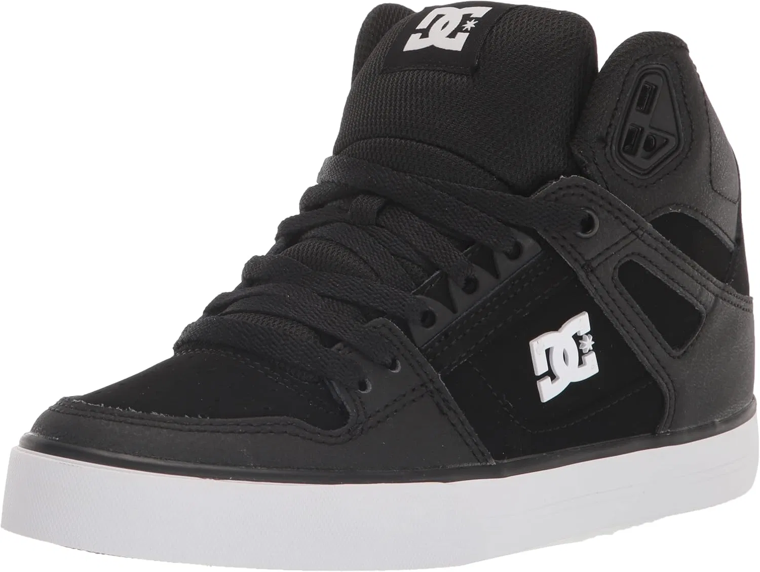 DC Shoes Мужские скейтбордические кроссовки DC ADYS400043, черно-бело-синие