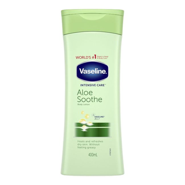 

Успокаивающий лосьон для тела с алоэ Vaseline, 400 мл
