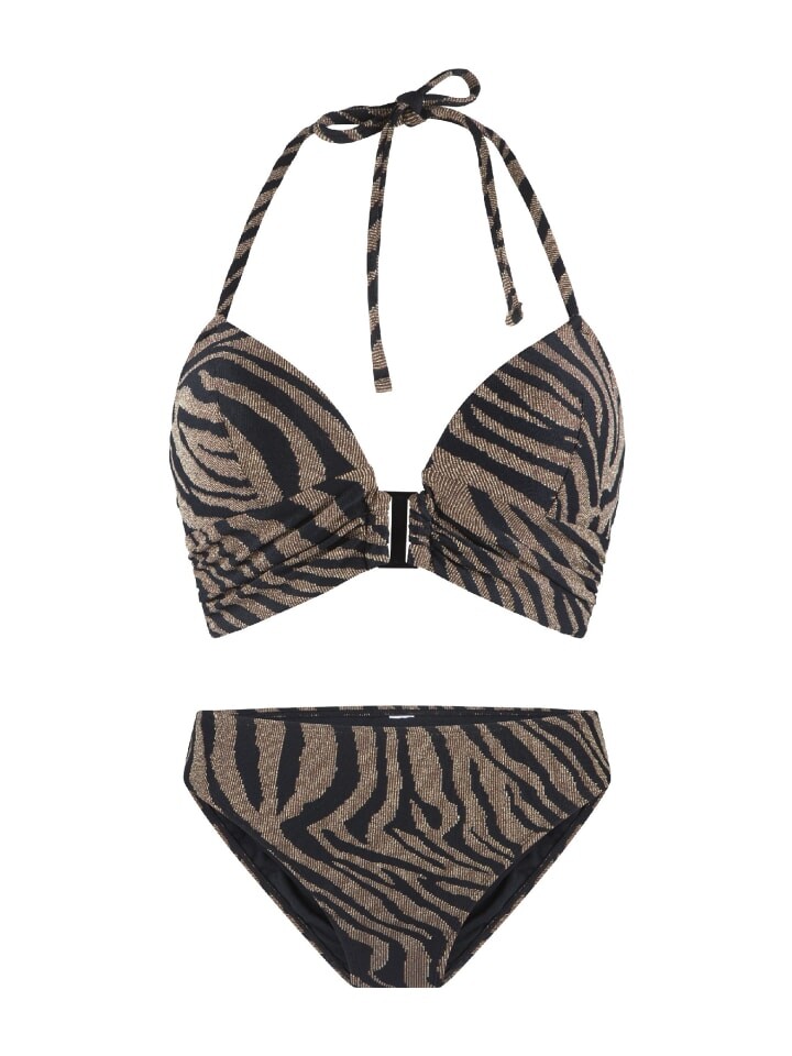 

Комплект бикини Linga Dore padded bikiniset Triangle, цвет Schwarz gold